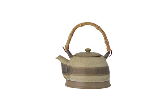 Stoneware teapot Solange Clipped