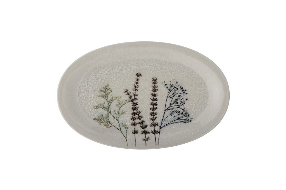 Stoneware tray Bea Bloomingville