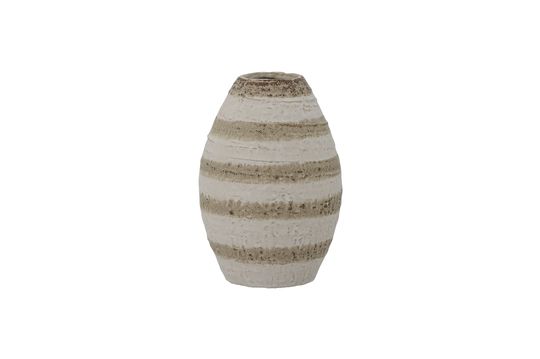 Stoneware vase Charlen Clipped