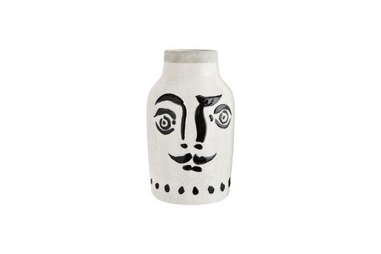 Stoneware vase Face