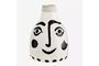 Miniature Stoneware Vase Smile Clipped
