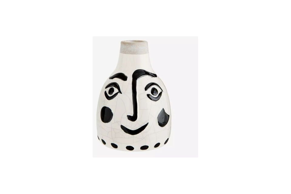 Stoneware Vase Smile Madam Stoltz