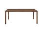 Miniature Storm 180x90 brown wooden table Clipped