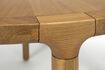 Miniature Storm beige round wooden table D128 7