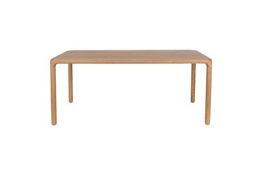 Storm beige wooden table160X90 Clipped