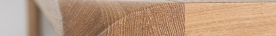 Material Details Storm beige wooden table160X90