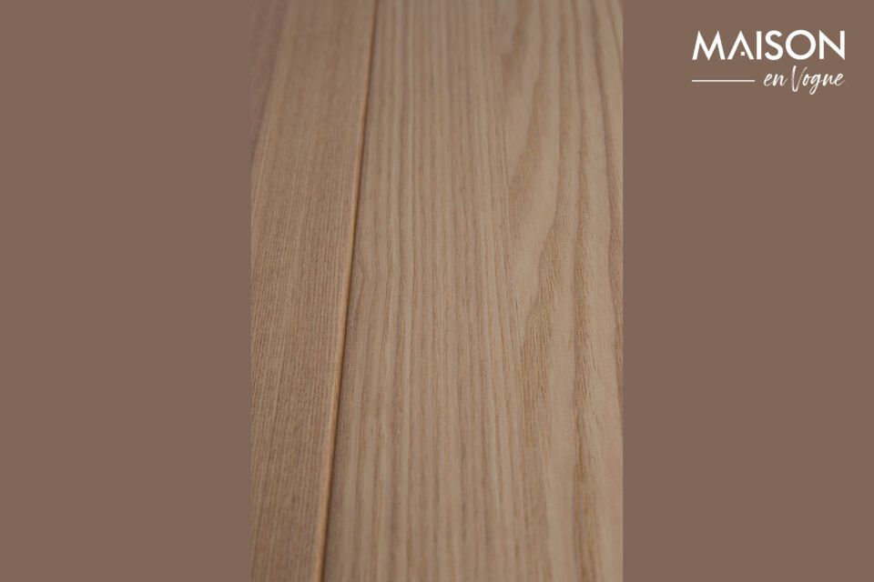 Storm offers a variety of wood finishes and generous dimensions