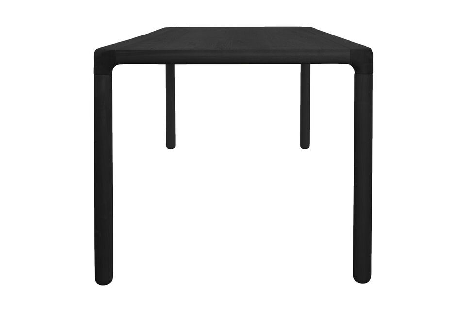 Storm black wooden table 220X90 - 8