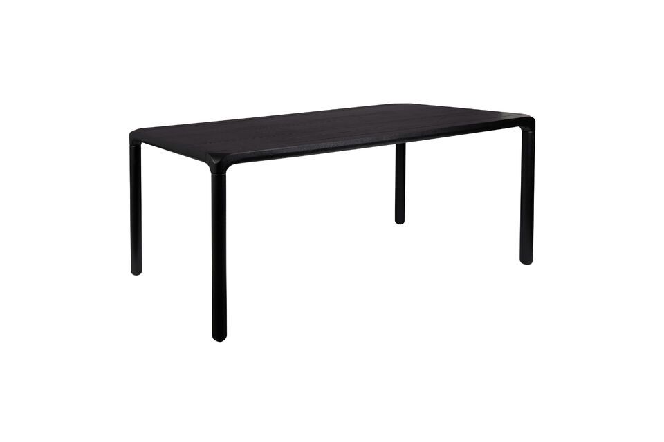 Storm black wooden table 220X90 - 9