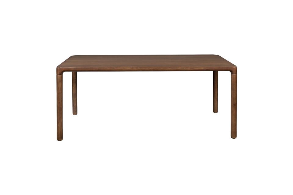 Storm brown wooden table 220x90 Zuiver