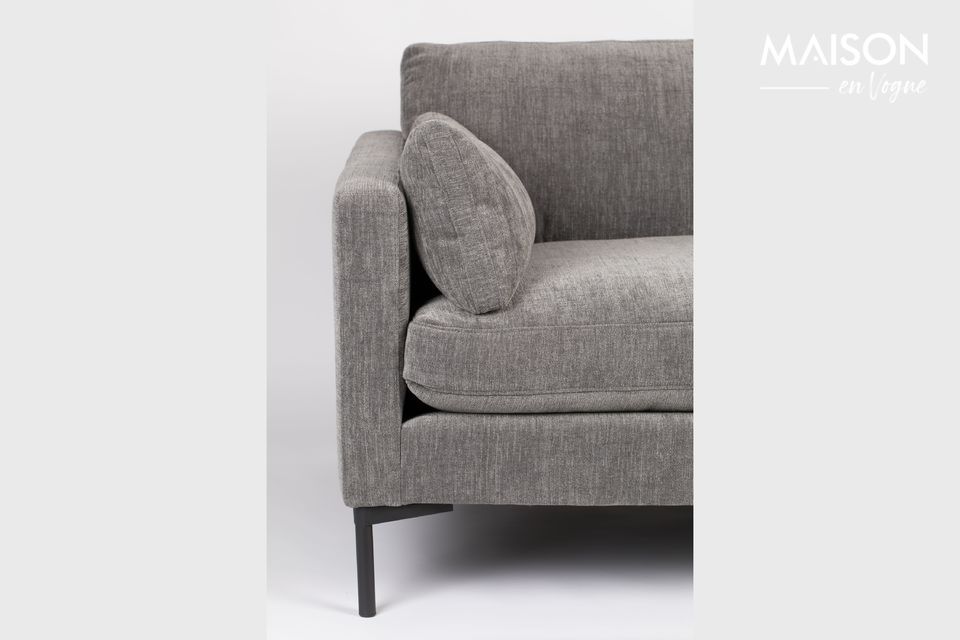 This wide chair is designed for one or two people