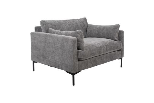 Summer Love Seat Anthracite Clipped