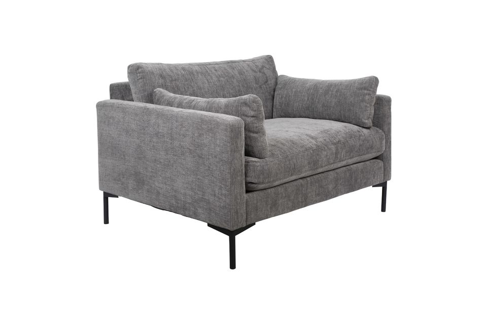 Summer Love Seat Anthracite Zuiver