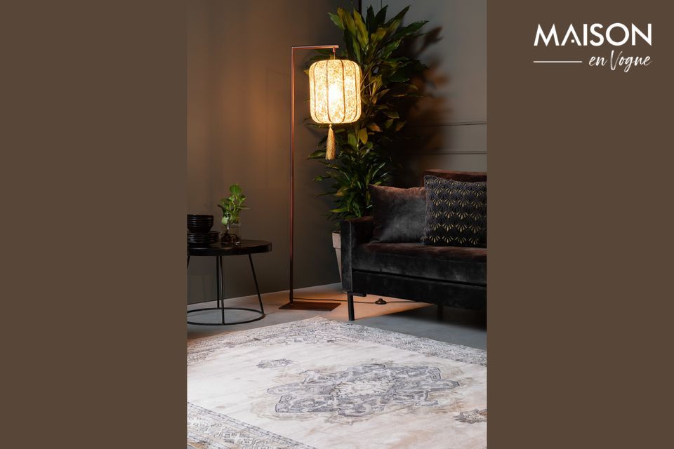 It will offer you the warm atmosphere of a soft and subdued light perfect for a living room