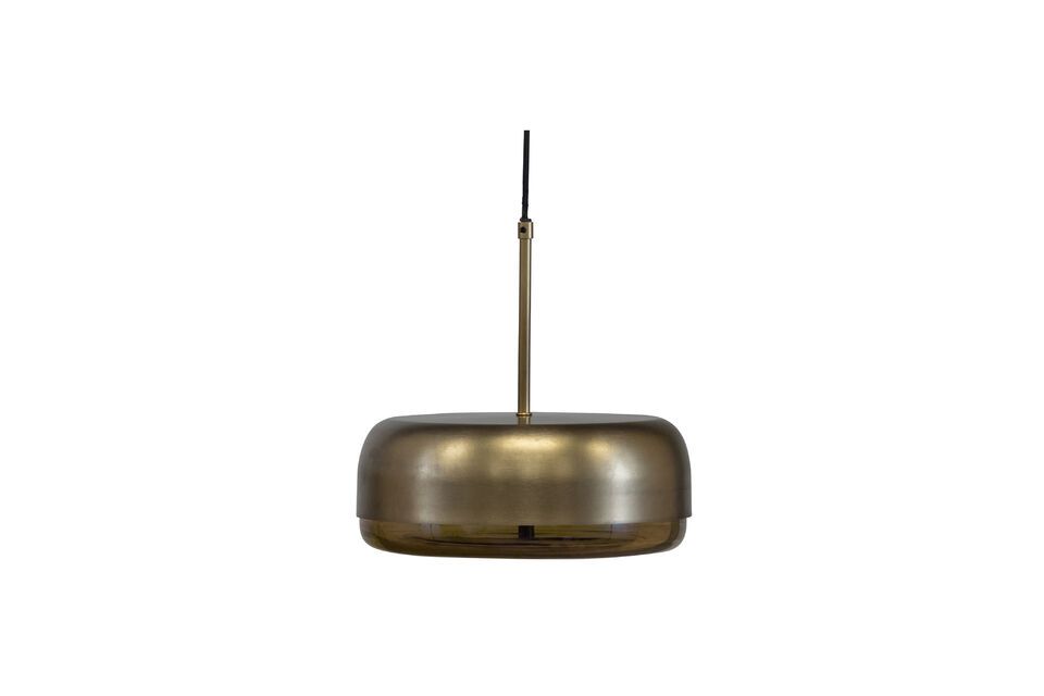 Suspension lamp in metal Safa Woood