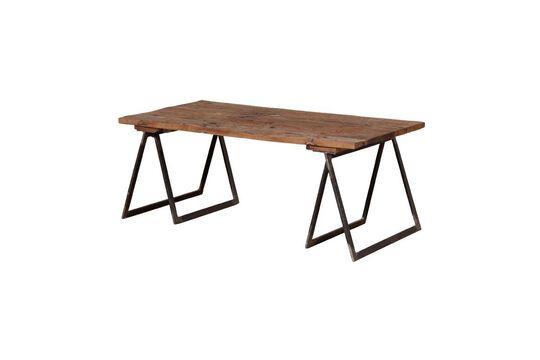 Sutton dark wood coffee table