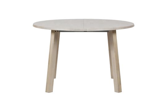Sydney white oak extendable table Clipped