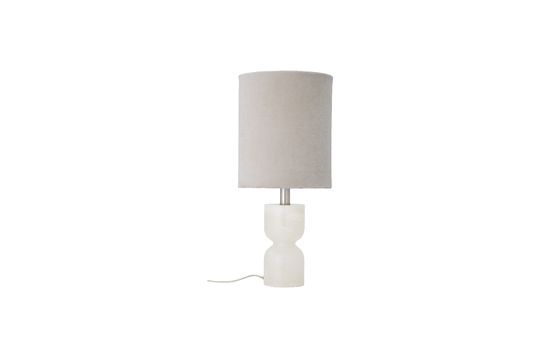 Table lamp in alabaster Indee Clipped