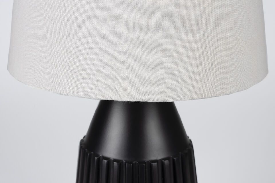 Its black color adds a note of timeless elegance