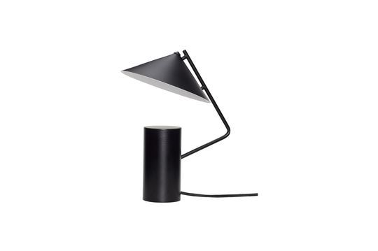 Table lamp in black iron Sen Clipped