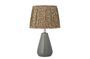Miniature Table lamp in green stoneware Etty Clipped