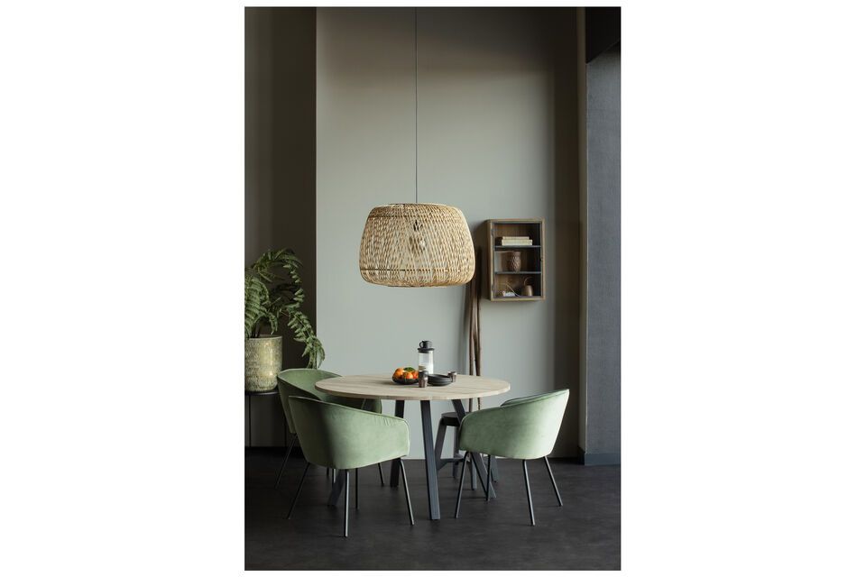 The Tablo solid oak table is a perfect choice for those who love minimalist design and natural
