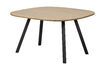 Miniature Table top 130 x 130 in beige oak Tablo 4