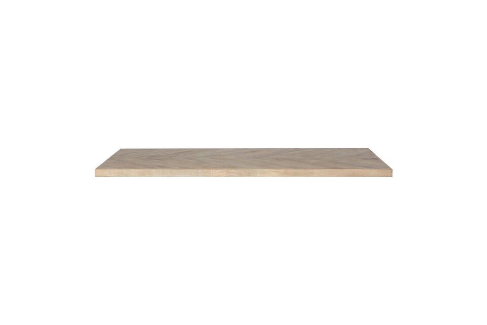 Table top 180x90 in mango wood beige Tablo Woood