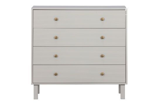 Tablo light grey pine chest of drawers