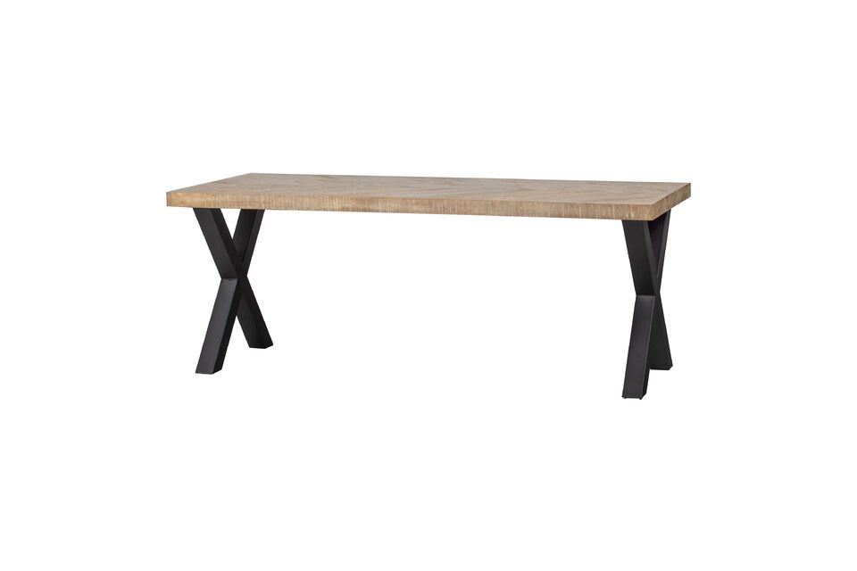 5 cm thick table top is curved on all four sides for an elegant look