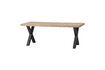 Miniature Tablo white washed mango wood table 4