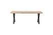 Miniature Tablo white washed mango wood table 1