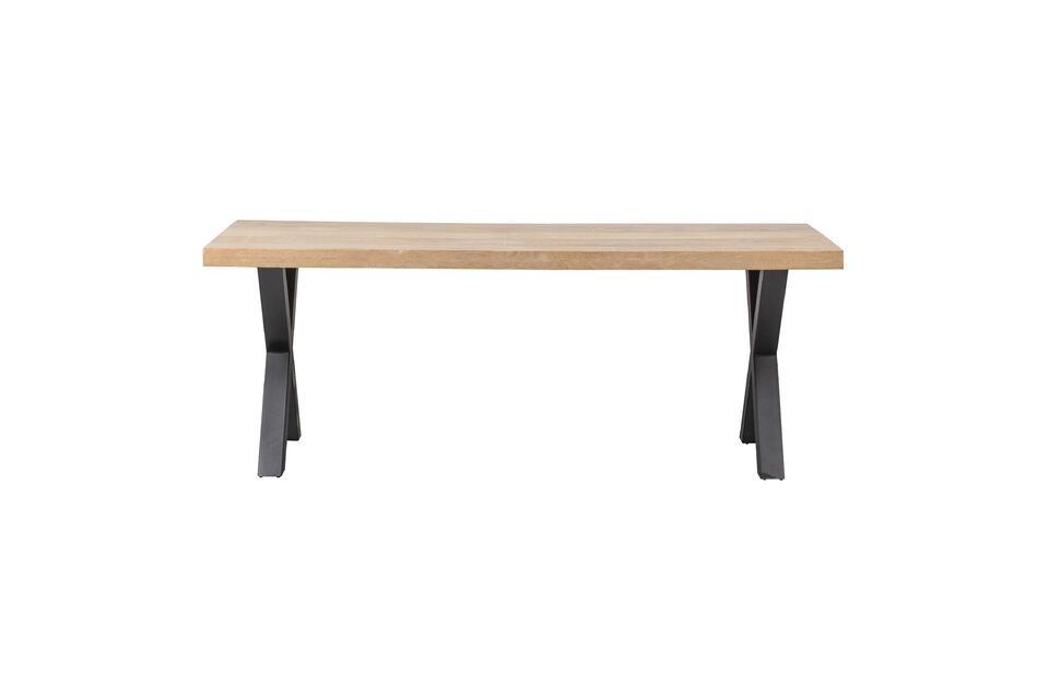 Tablo white washed mango wood table Woood