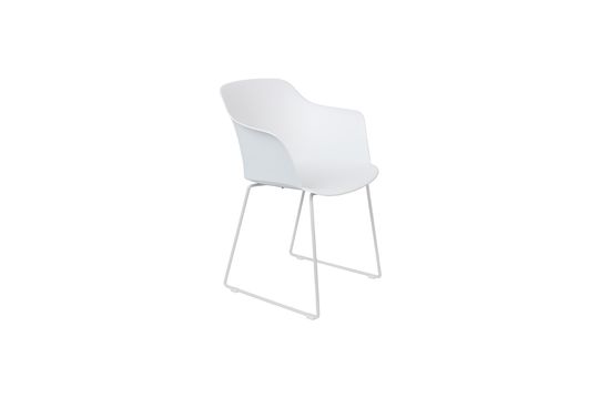 Tango White Armchair Clipped