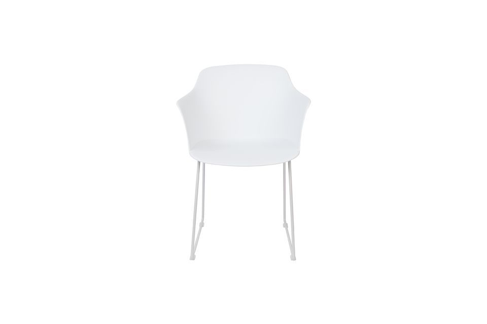 Tango White Armchair - 6