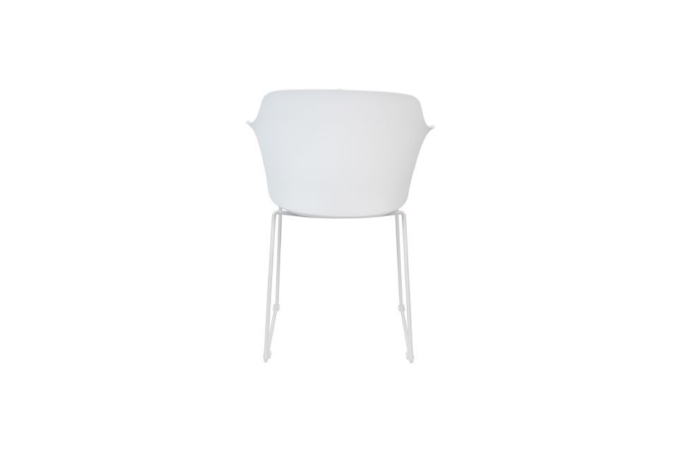 Tango White Armchair - 9