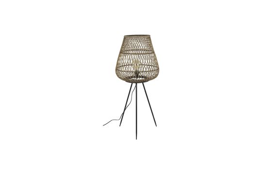 Tao Braided bamboo lamp Clipped