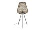 Miniature Tao Braided bamboo lamp Clipped