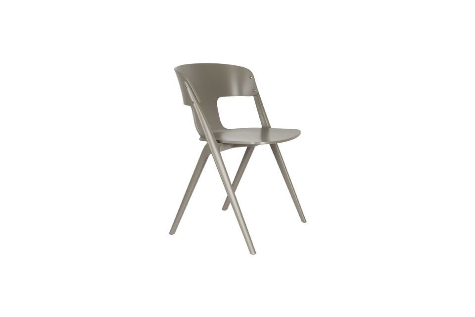Its taupe hue evokes the warm