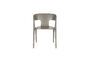 Miniature Taupe plastic garden chair Horizon Clipped