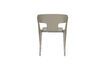 Miniature Taupe plastic garden chair Horizon 5