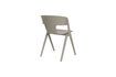 Miniature Taupe plastic garden chair Horizon 6