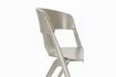 Miniature Taupe plastic garden chair Horizon 12