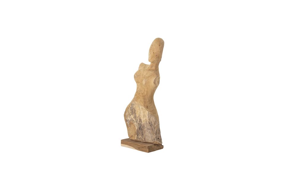 Bloomingville\'s Lenoa decoration is a beautiful hand-carved teak figure