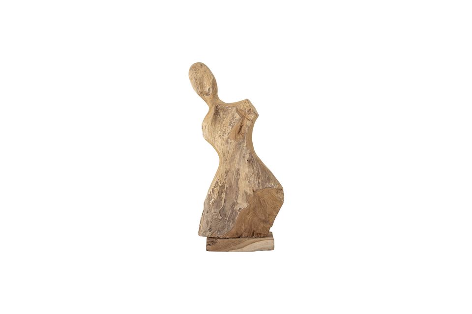 Teak decorative object Lenoa - 5