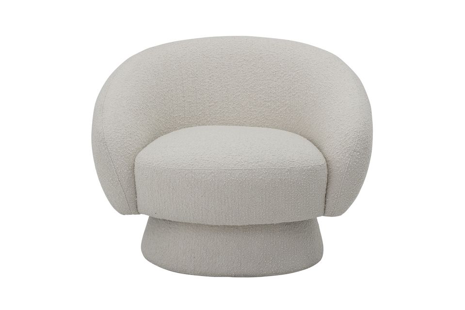 Additional information:Ted lounge chair, white
