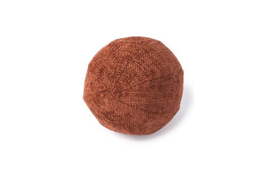 Terracotta cushion Ball Clipped