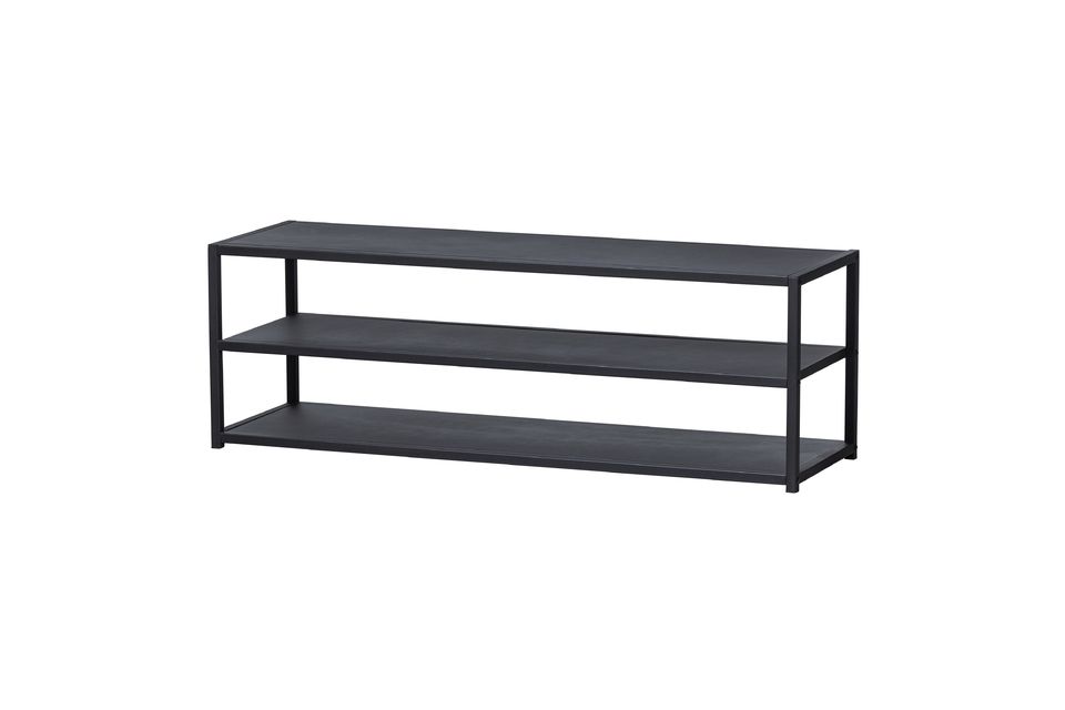 The Teun Metal TV Stand is a trendy and contemporary piece of furniture for your TV and audio setup