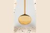Miniature Time terrazzo pendulum clock white 5