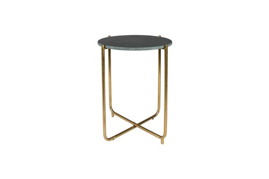 Timpa green marble side table Clipped